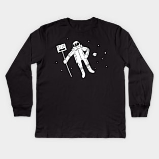 space flag Kids Long Sleeve T-Shirt